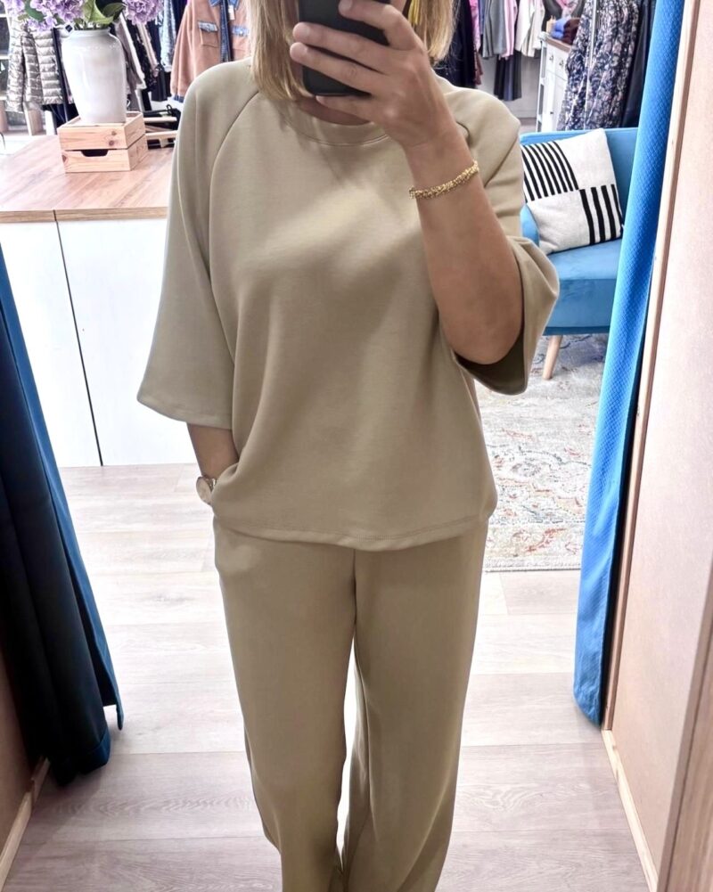 Blouse Vivaldi taupe - Victoria Clothes