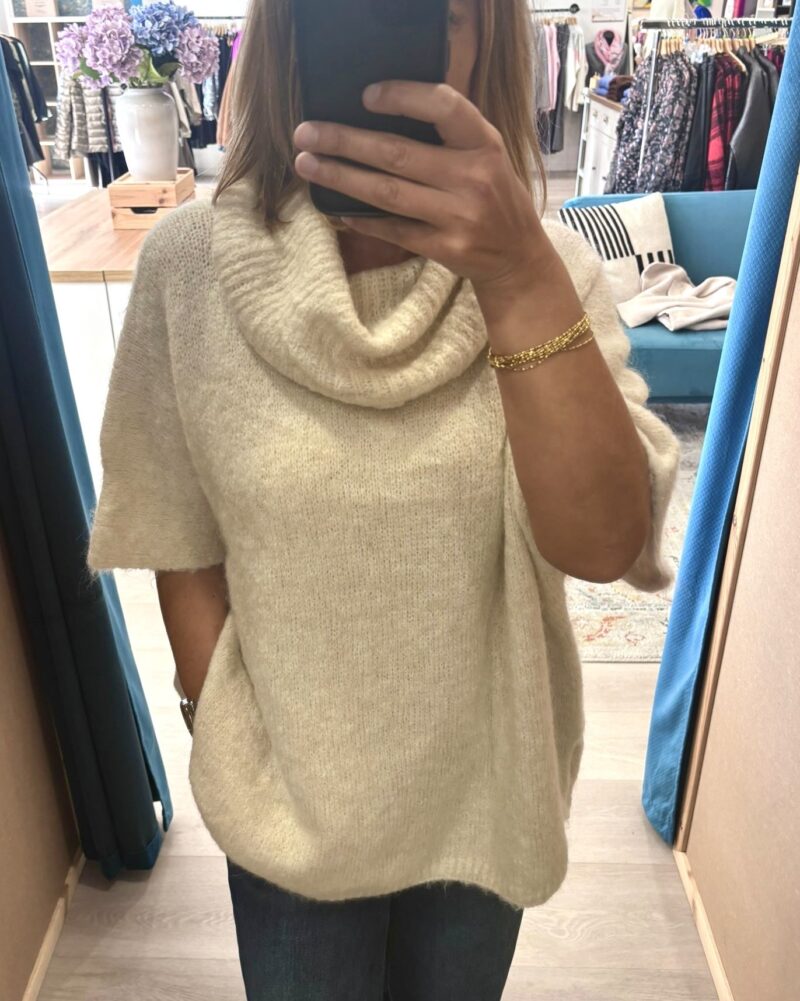 Pull Lucques blanc cassé - Victoria Clothes