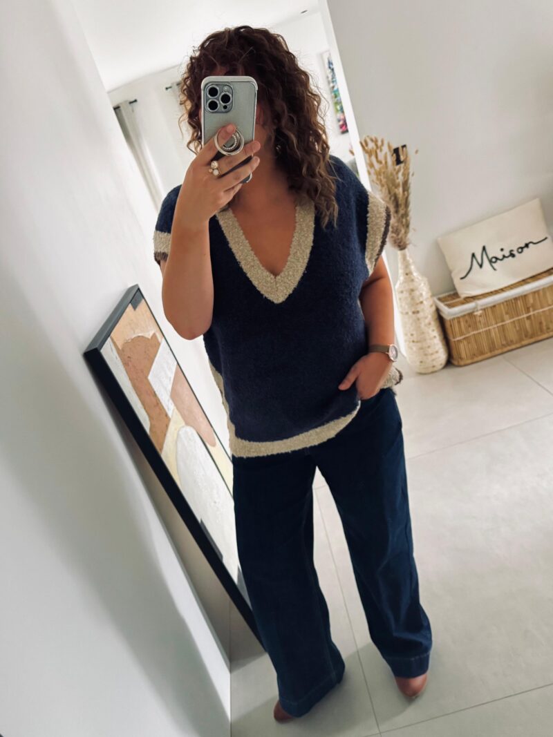 Pull Indigo - Red Button – Image 2