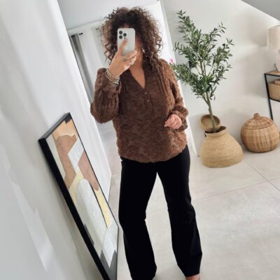 Blouse Georgia chocolat