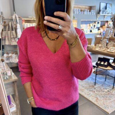 Pull Colette fushia