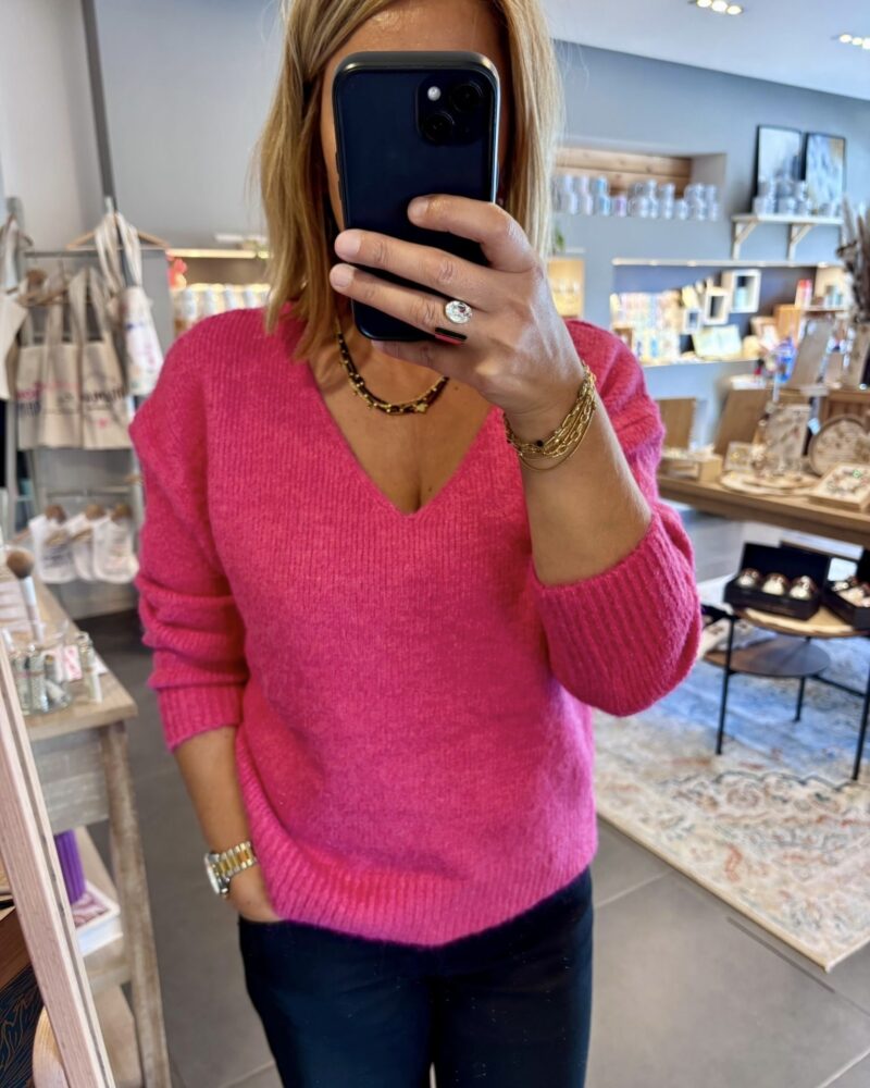 Pull Colette fushia