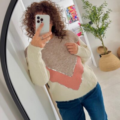 Pull Olie beige