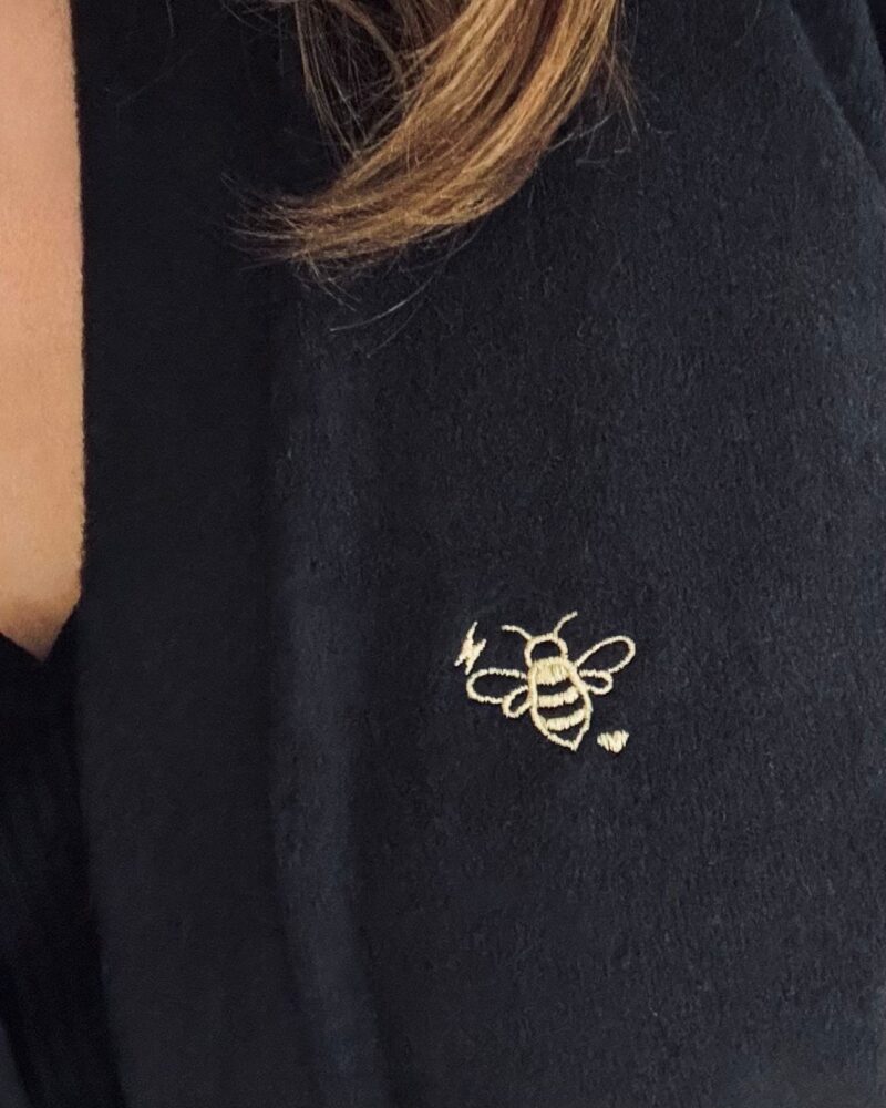 Gilet cocooning noir – Image 2