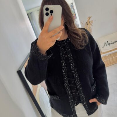 Gilet paillettes