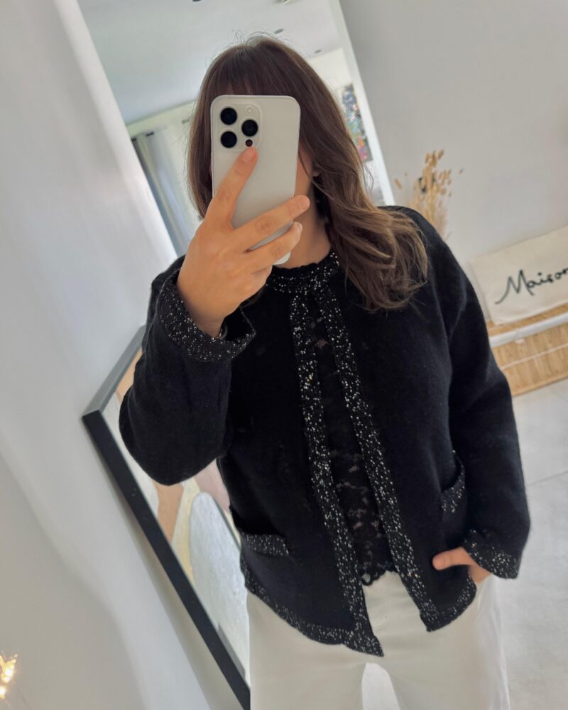 Gilet paillettes
