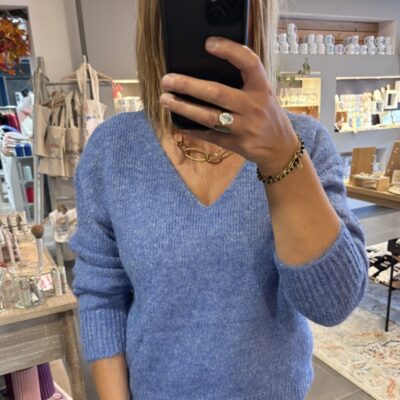 Pull Colette bleu