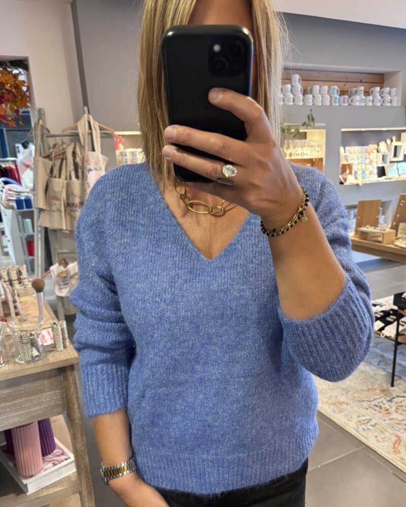 Pull Colette bleu